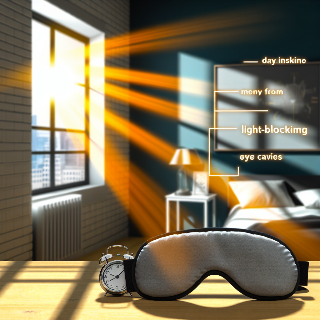 Shift Worker Sleep Solution – Advanced Light-Blocking Mask for Daytime Rest