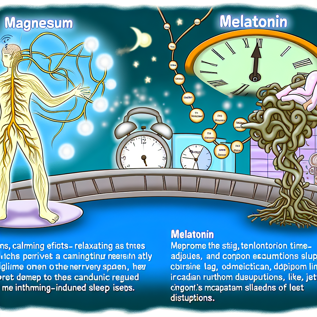 Magnesium vs Melatonin – Evidence-Based Sleep Onset Comparison