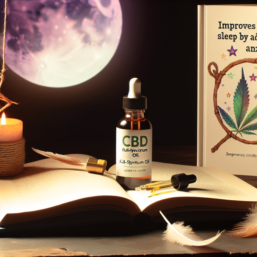 CBD for Sleep – Full-Spectrum Formula for Anxiety-Induced Insomnia