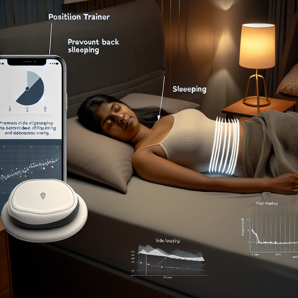 Snoring Solution – Wearable Position Trainer for Side Sleeping