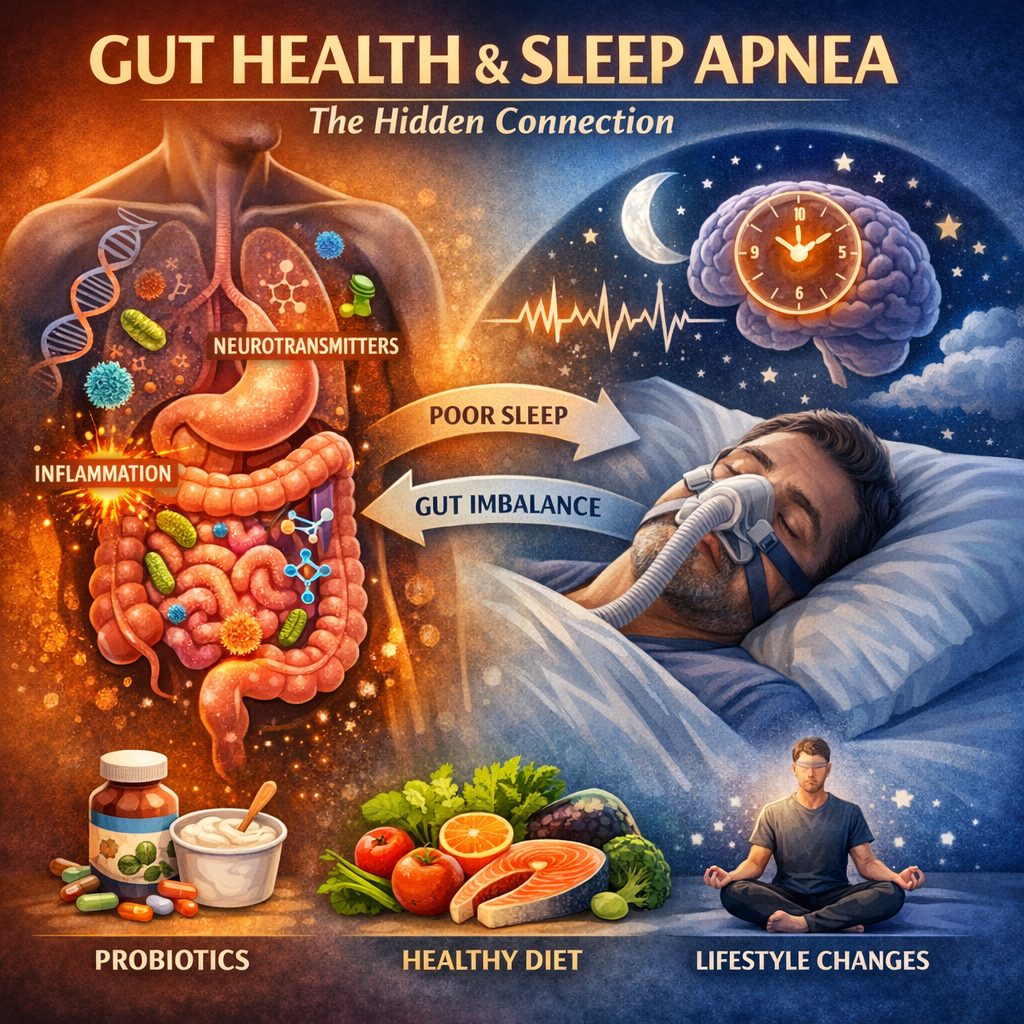 Unveiling the Sleep-Gut Nexus How Microbiome Imbalance Could Be Fueling Sleep Apnea