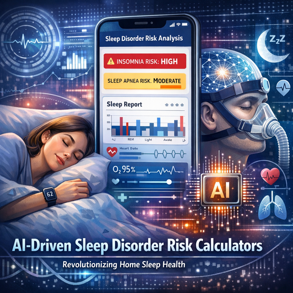 AI-Driven Sleep Disorder Risk Calculator Revolutionizing Home Diagnosis for a Healthier Tomorrow