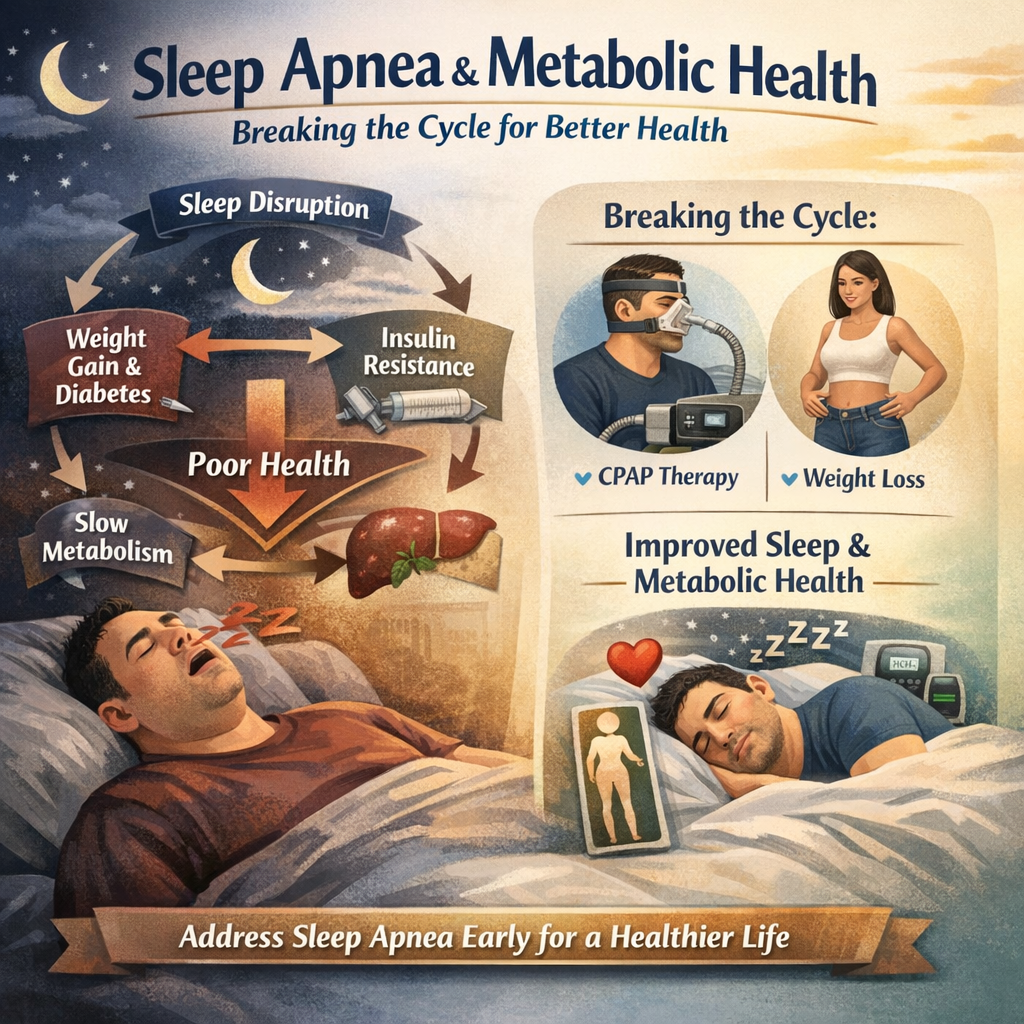The Hidden Link: How Sleep Apnea May Be Sabotaging Your Metabolism and What Science Says You Can Do About It